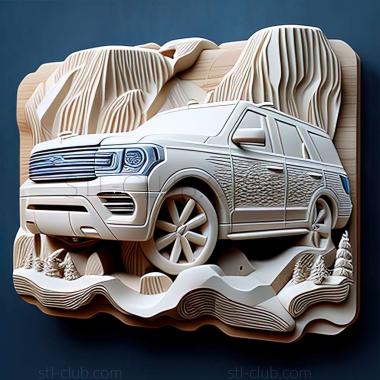 3D модель Ford Expedition (STL)